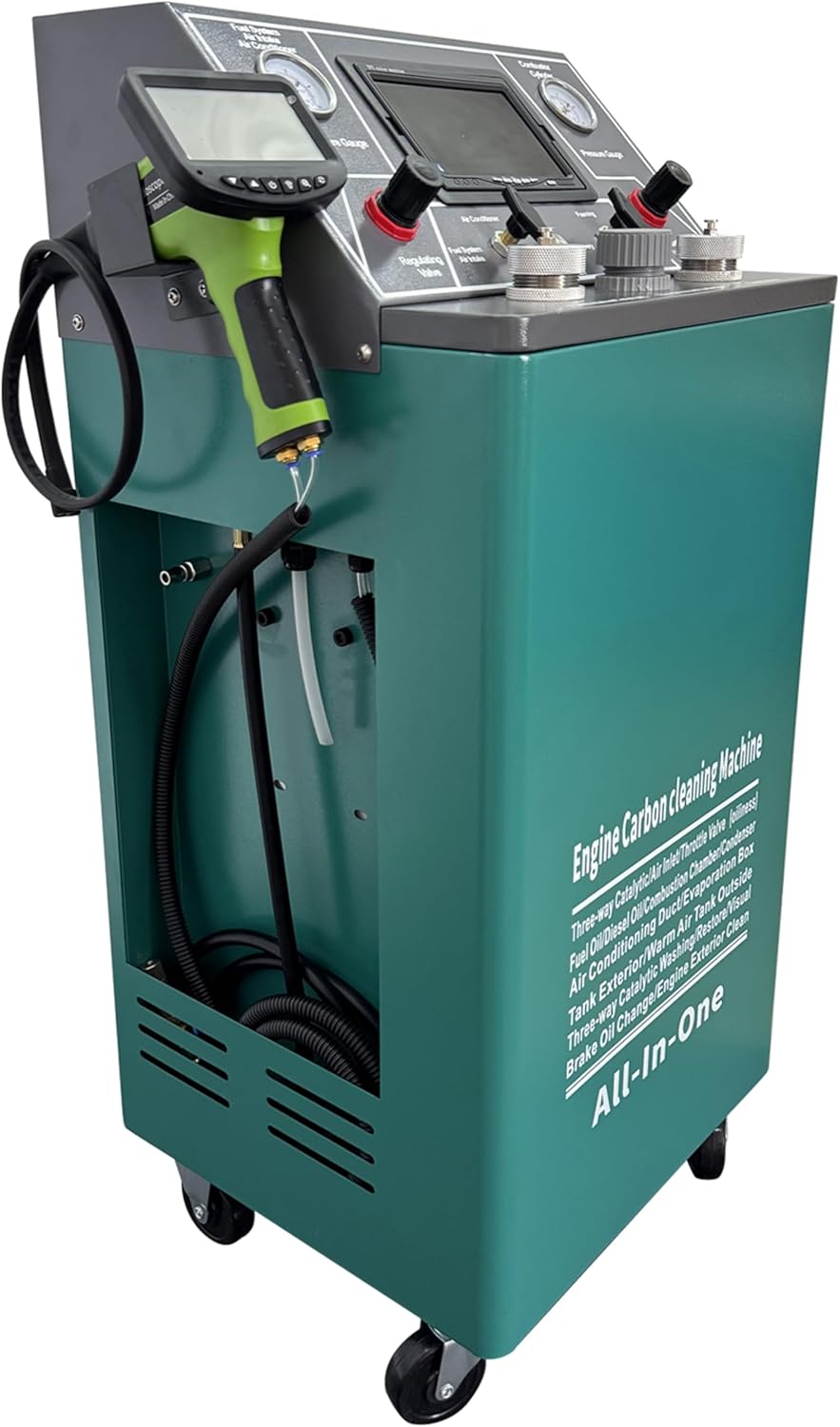 Visual Automotive Cleaning Machine Car Maintenance Tool with Borescope for Auto Repair Shops 16-in-1 DC12V