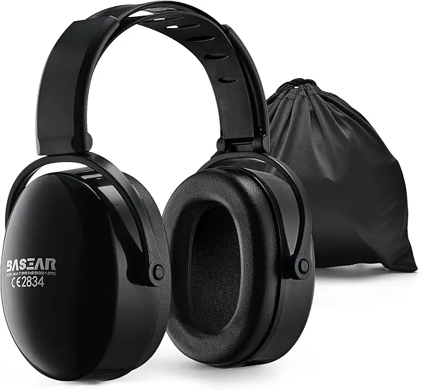 Onhear Ear Protection Headphones for Adults Kids, Noise Cancelling Headphones for Autism, Adjustable Noise Cancelling Ear Muffs, Earmuffs Hearing Protection, Effective Ear Muffs for Noise Reduction