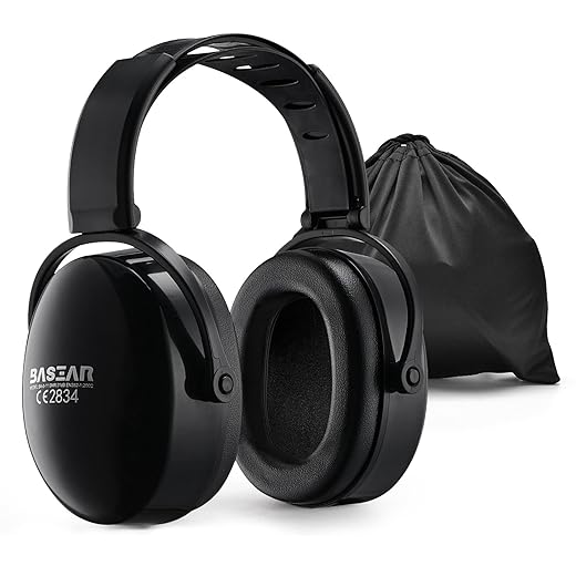 Erm tool cuffie antirumore,snr 34 db cuffie antirumore per ambito lavorativo,cuffie antirumore regolabili,attenua i rumori e protegge l’udito, ldeale sul lavoro e nella vita quotidiana
