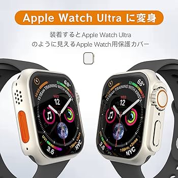 Amazon.co.jp: Apple Watch Ultra風カバーUltra風外観 アップル