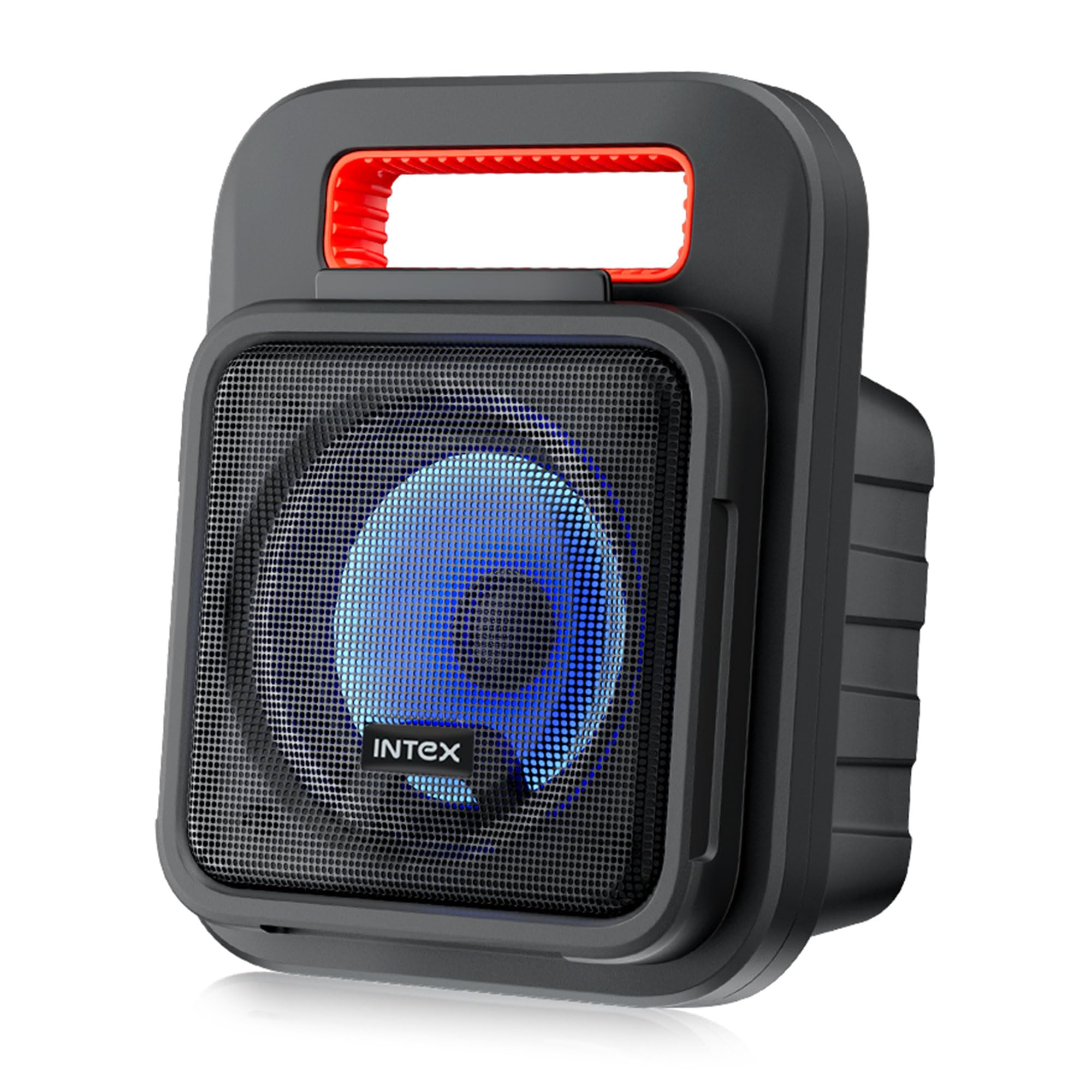 Intex IT 202 Portable Bluetooth Speaker, Front RGB Lights, FM Radio Function, Karaoke MIC, TF Card Playability, BT v5.0, Easy to Carry Handle-image-30