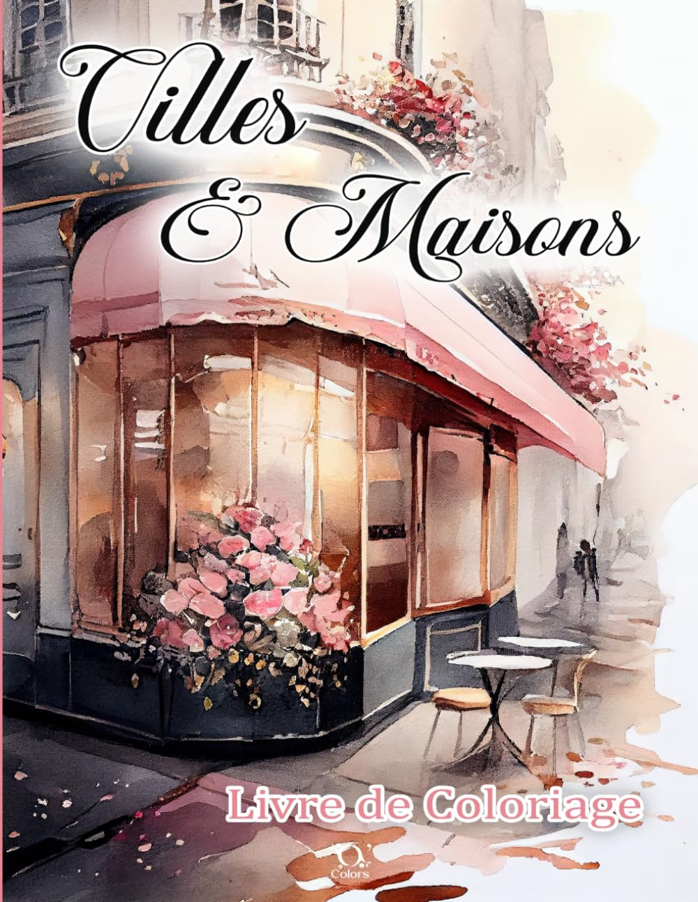 Villes et maisons, Livre de coloriage: Coloriage de paysage urbain