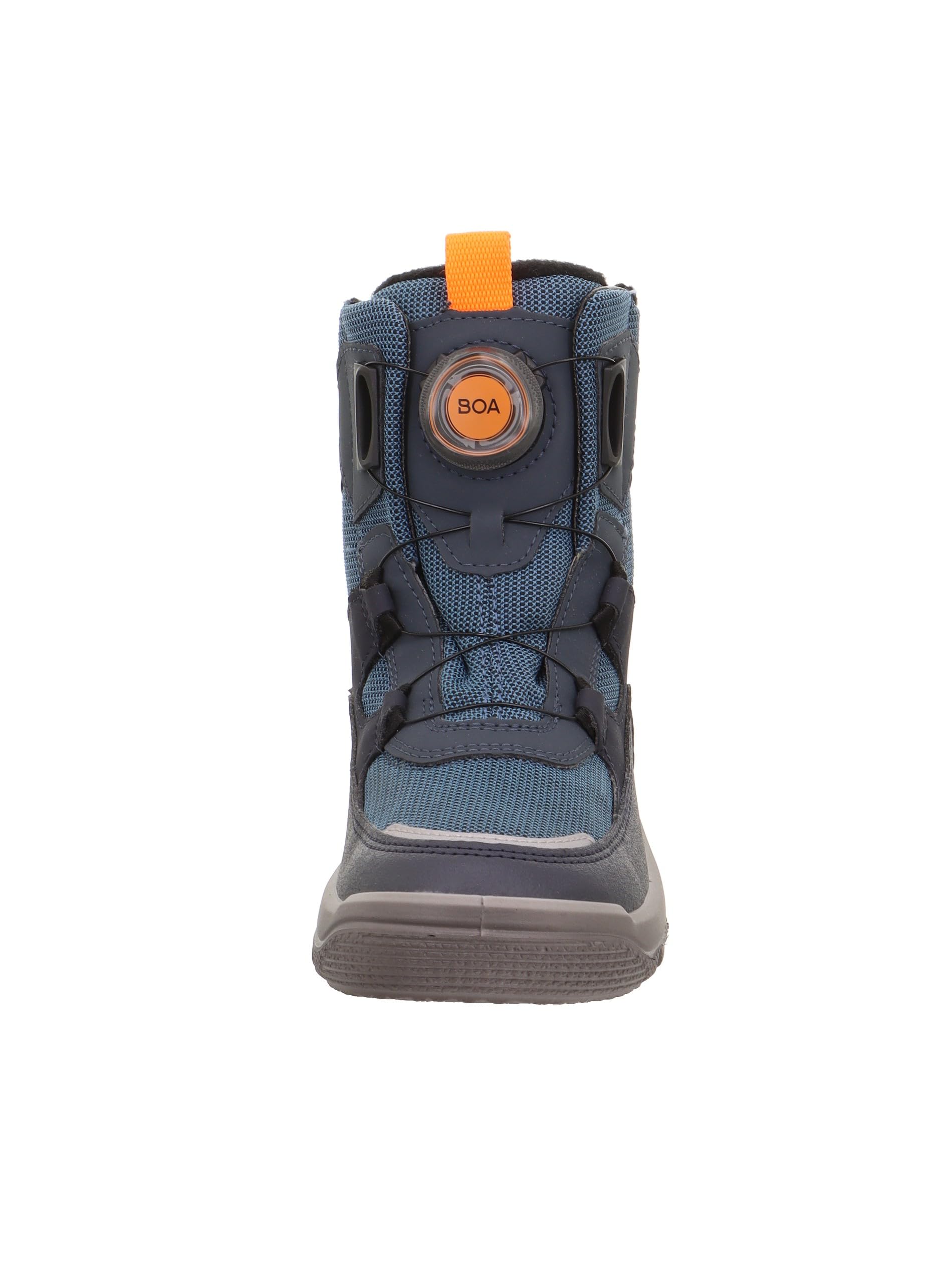 Superfit Chłopcy Jungen Mars Jungen Warm Gefütterte Gore-tex Blau/Orange 8020kozaki