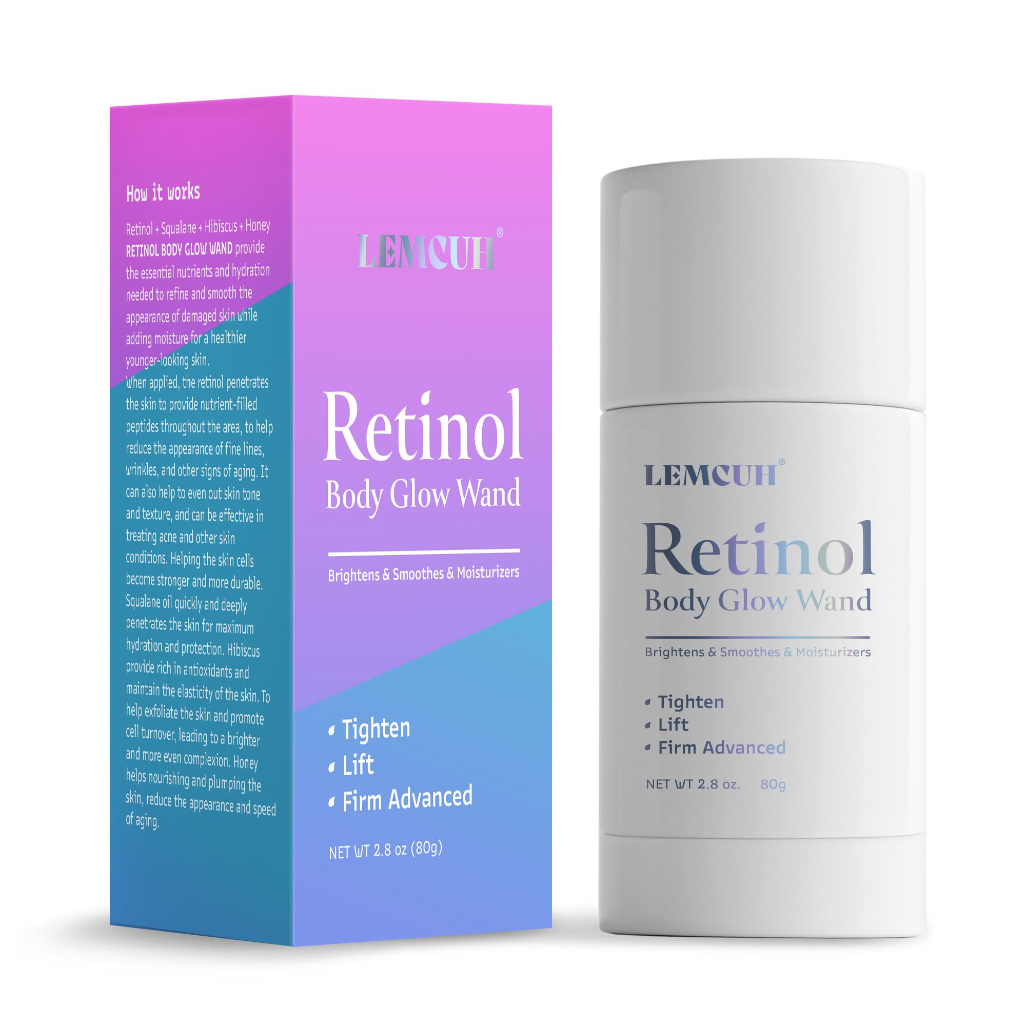 Retinol Body Lotion, Body Glow Wand, The Body Glow Wand Cellulite, Retinol Body Glow Wand, The Body Glow Wand, B Flat Belly Firming Cream, Neck Firming Cream Tightening Lifting Sagging skin, Hibiscus and Honey Firming Cream Fine Lines, Wrinkles, Age Spots, Scaly & Crepey Skin