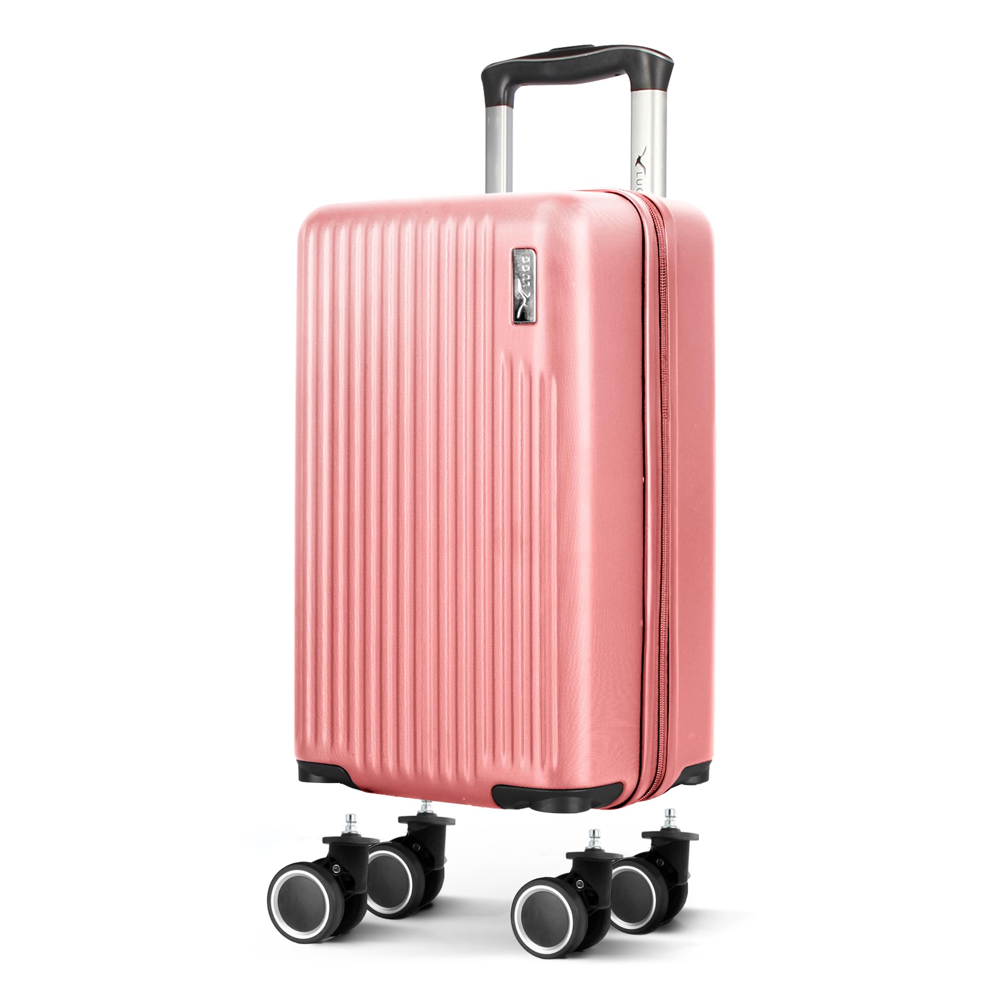 LUGG 20inch Vacay Suitcase ABS Luggage with TSA Indent Lock, Aluminium Trolley Handle, 360° Spinner Wheels, Water-Resistant & Durable Material - Airline Compatible (55 x 23 x 35cm) — view 16