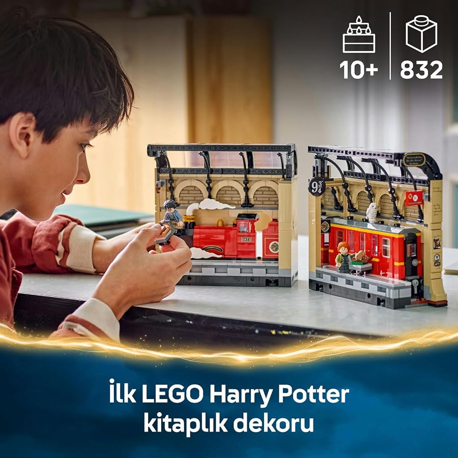 LEGO Harry Potter Kitaplık Dekoru: Hogwarts Ekspresi 76450-10 Yaş ve… - Görsel 5
