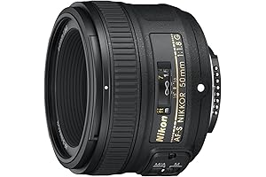 Renewed Nikon AF-S NIKKOR 50mm f/1.8G Lens: Capture Stunning Portraits and Low-Light Scenes