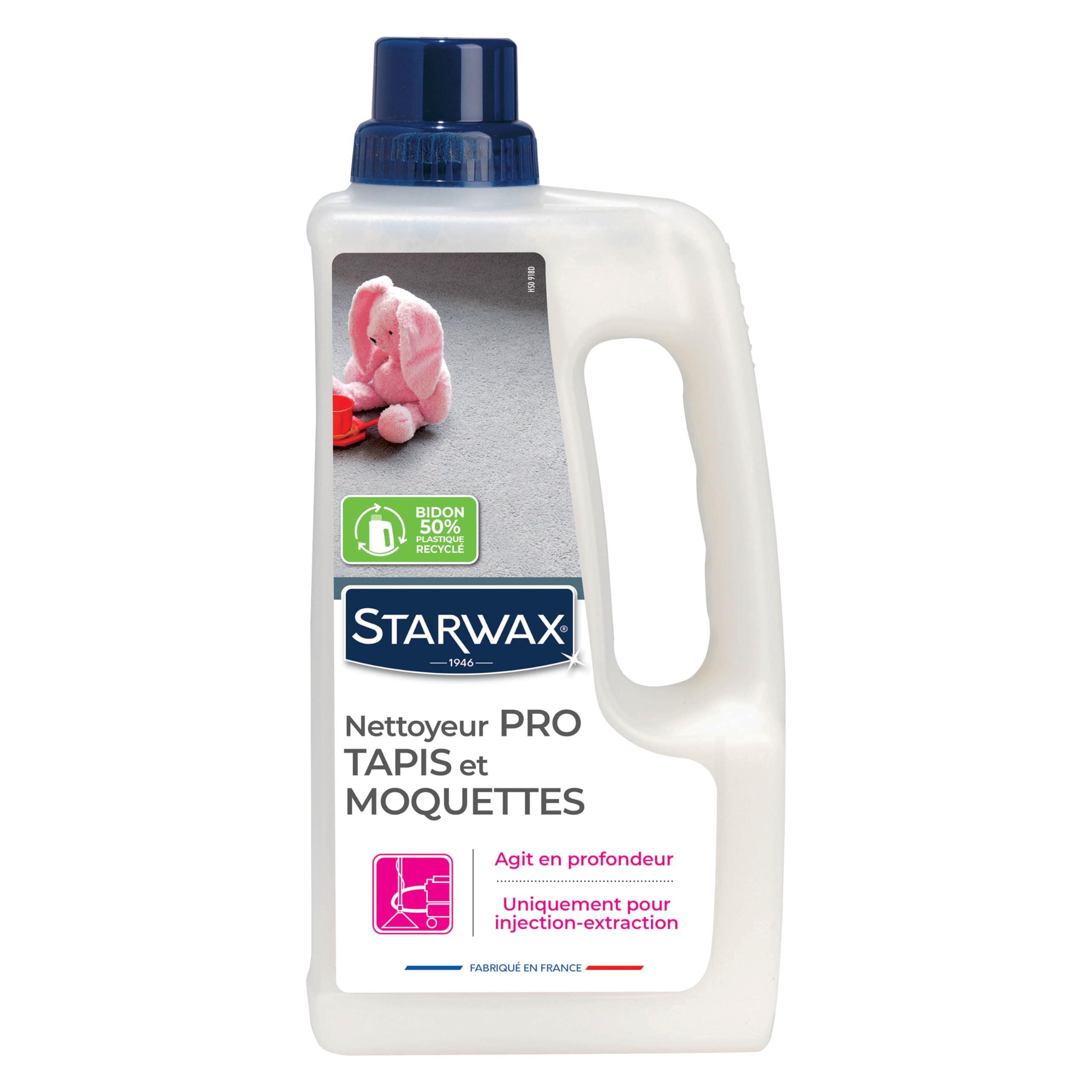 STARWAX - Nettoyant pour tapis et moquettes - Ravive les couleurs - Combat les acariens - Agréable odeur de frais - Fabr