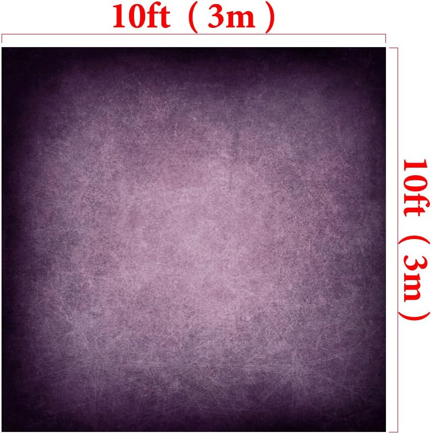 Kate 8×8ft Purple Photo Backdrop Portrait Photography Background Abstract Photo Studio Props for Photographer Head Shots