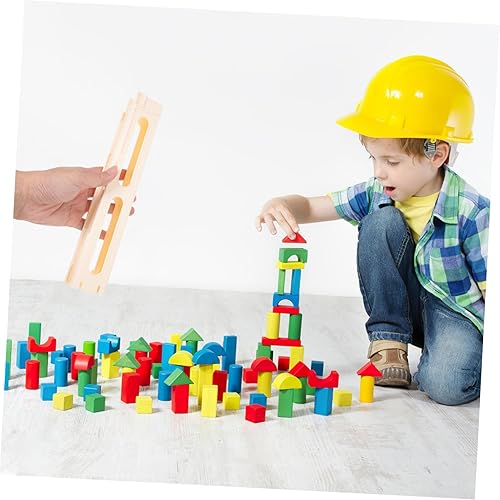 Miniatura 8 de VICASKY 2 piezas de accesorios de tren pequeño tren con dominó juguete para herramientas, juguetes de madera, juguetes para niños, bandeja de madera