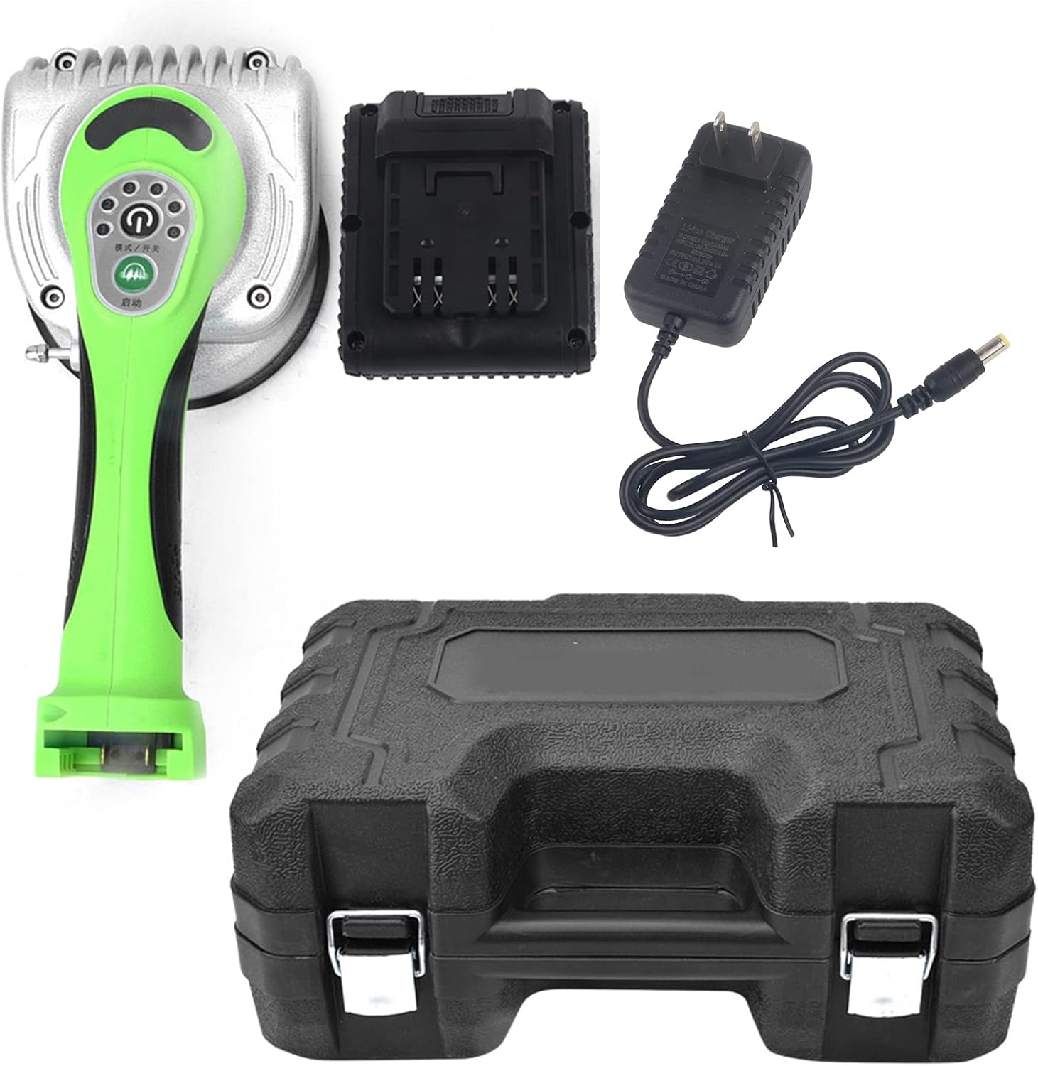 Hilitand 16.8V Tile Vibrator, Tile Vibration Tool, Portable Floor Tile Plastering Tile Leveling Tool (US Standard Wide Voltage 100-240V)