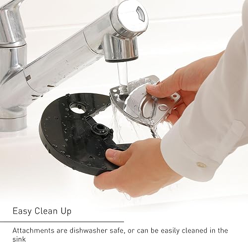 Miniatura 6 de Panasonic Procesador de alimentos, picadoras eléctricas de verduras para preparación rápida de alimentos, 5 accesorios para triturar, batir, picar,