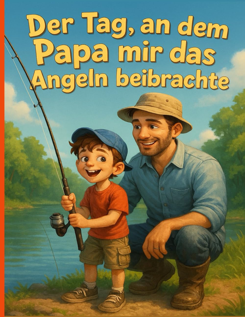 Der Tag, an dem Papa mir das Angeln beibrachte: Eine liebevolle Vater-Sohn-Geschichte am See