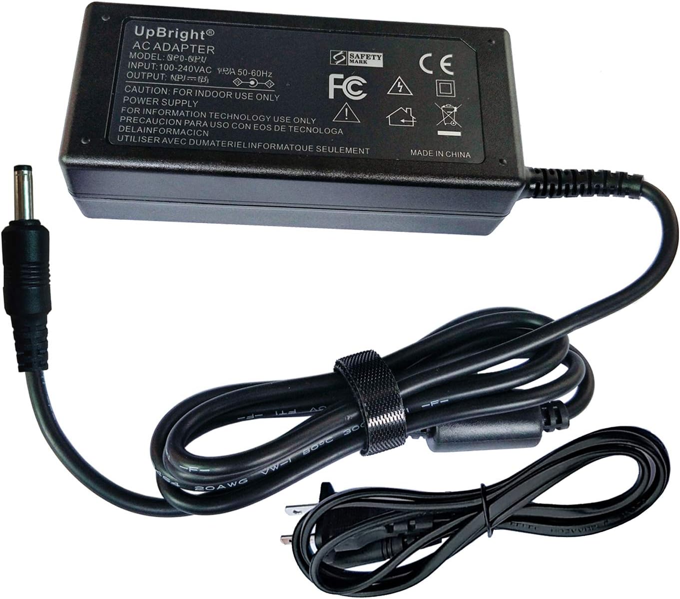 UpBright 48V AC/DC Adapter Compatible with HP Aruba AP-203H 203R AP-205H 330 AP-334 AP-335 RAP-3WNP Access Point AP JY695A JW627A JX991A AP-AC-48V36C 48VDC 1A Power Supply Cord Bayttery Charger PSU