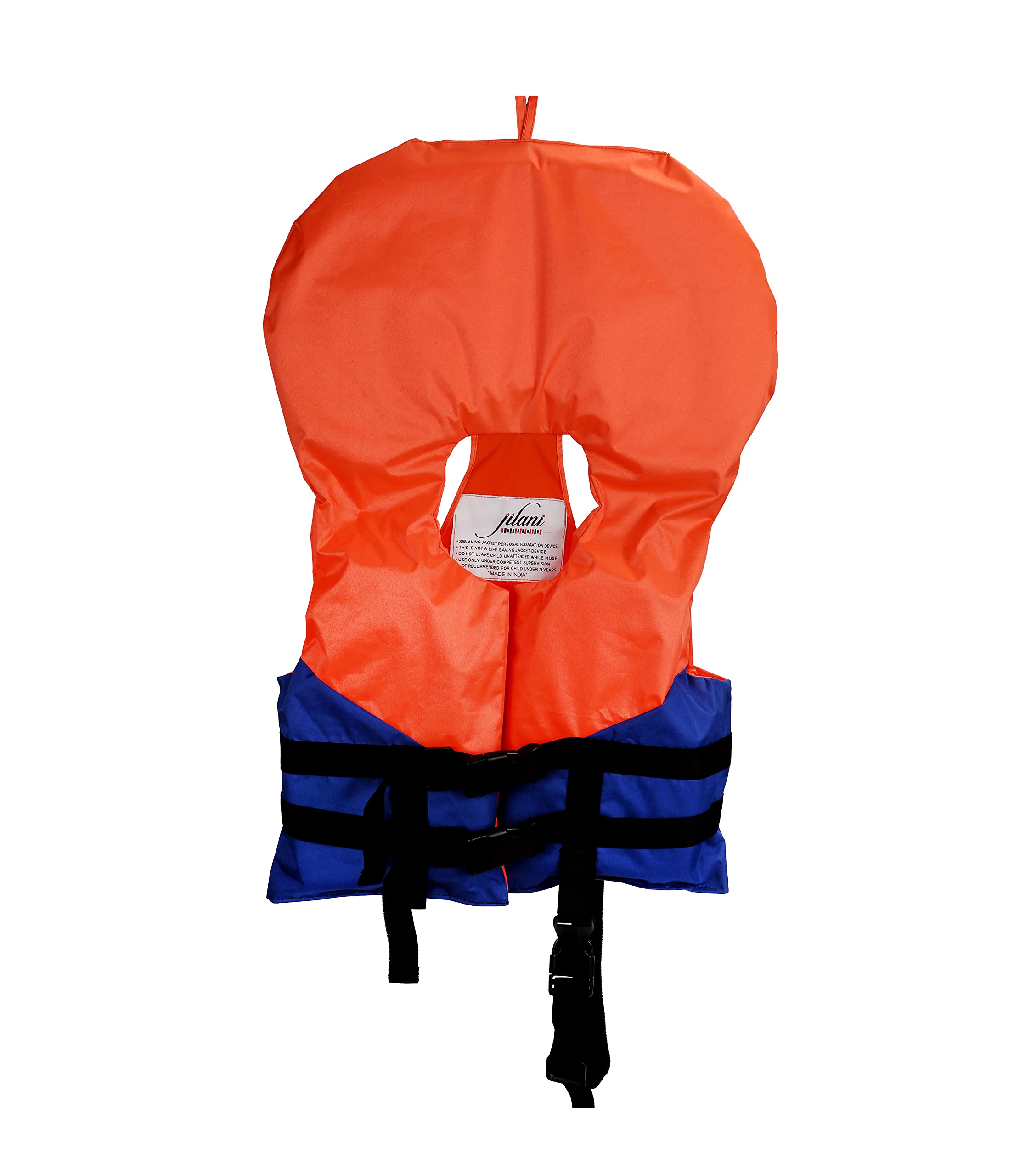 Jilani Kids Swimming Pool Jacket with Head Support Adjustable Strap to Learn Swimming Age Require 3years to 7years Kids