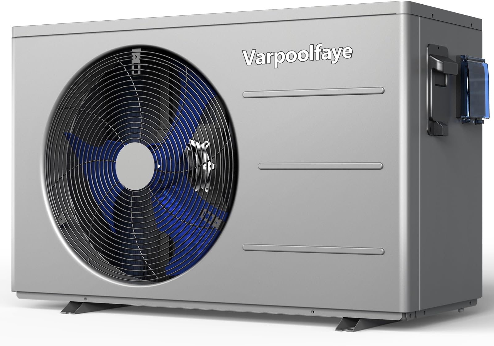 30000 BTU Swimming Pool Heater Pump Pool Heater For Above Ground Pool 120V 8000 Gallon Inground Pool Heater Spa Heating or Cooling WiFi Control Schedule