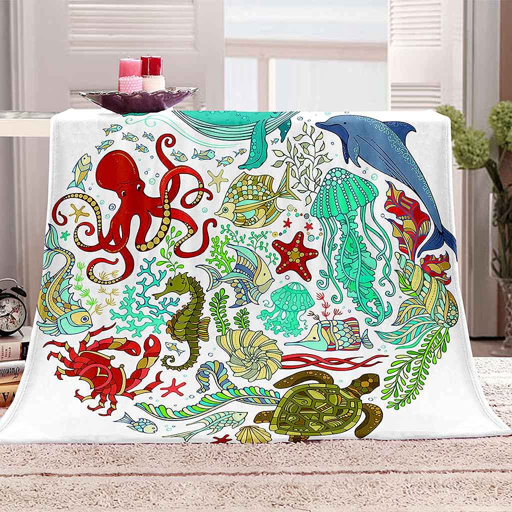 Couverture polaire microfibre anti-froid pour des nuits douces et sereines