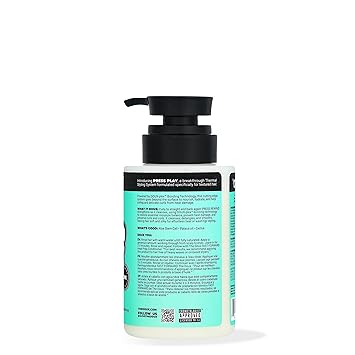 شامبو Doux PRESS REWIND Curl Retention للشعر المجعد، شامبو مرطب مضاد للتجعد مع زيت الصبار والباتاوا، العناية بالشعر للتحكم في التجعد للرجال والنساء، خالي من الكبريتات، 8 أونصة