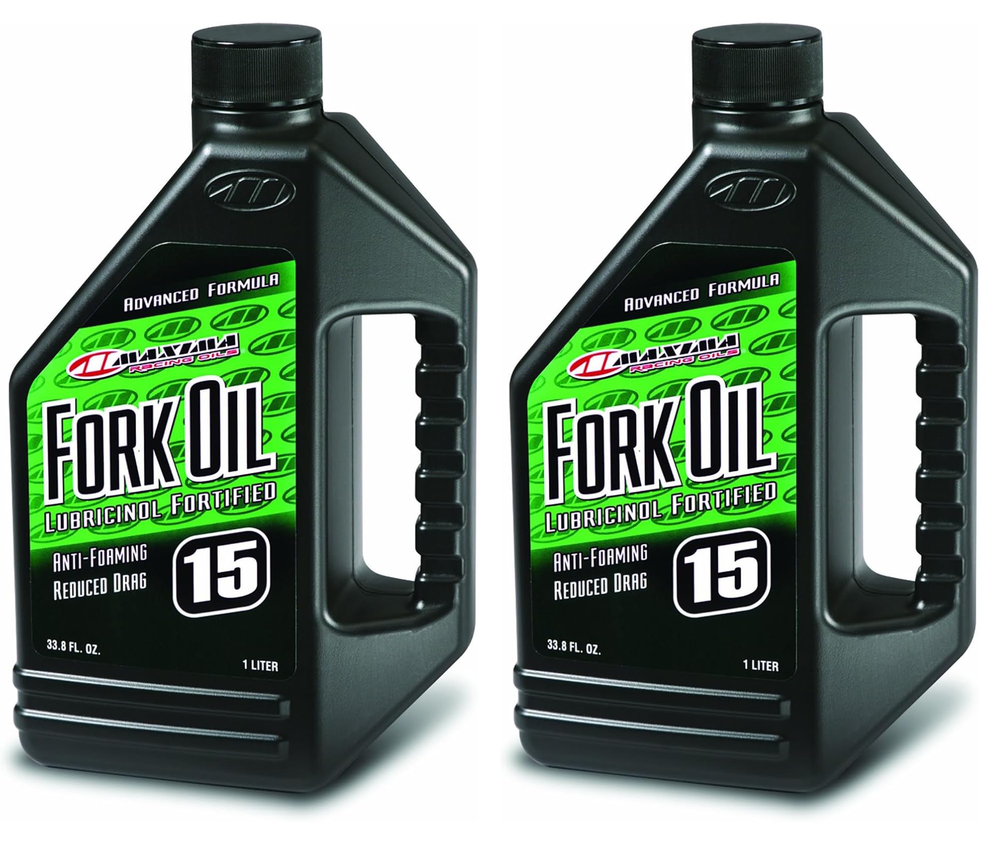 Maxima Racing Oils 56901-2PK Fork Oil Standard Hydraulic 15w 1L Bottle, 2-Pack