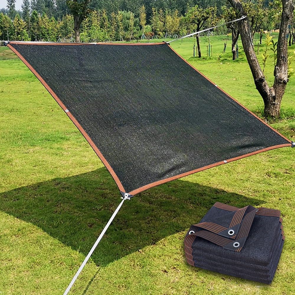 Toile d'ombrage verte anti-UV et résistante pour protéger la serre du soleil