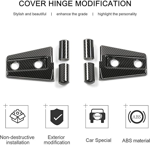 Vista 106 de JeCar - Bisagra para puerta, accesorios exteriores para Jeep Wrangler