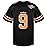 Bobby Boucher 9 The Waterboy Adam Sandler Movie Mud Dogs Bourbon Bowl Football Jersey (Black, X-Large)
