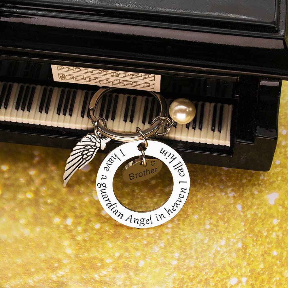 Ibiwe Memorial Gifts Sympathy Keychain for Loss of loved one bereavement Grieving Remembrance Condolence Funeral Passed Away - Image 5