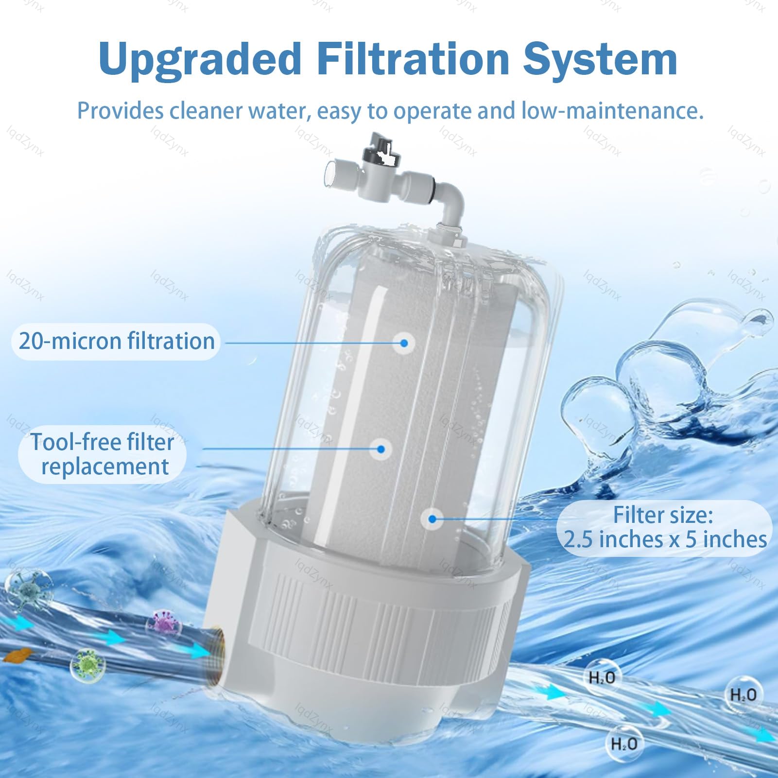 Ice Bath Chiller - Enfriador de agua fría controlado por botón con filtro externo y bomba sumergible para atletas y uso de recuperación en el hogar