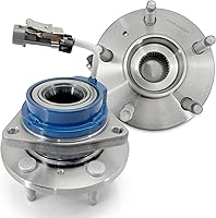 KNOLET 513121 Pair Front Wheel Bearing Hub Assembly w/ABS for Chevy Impala, Buick Century, Cadillac DTS - 5 Lug OE Fit