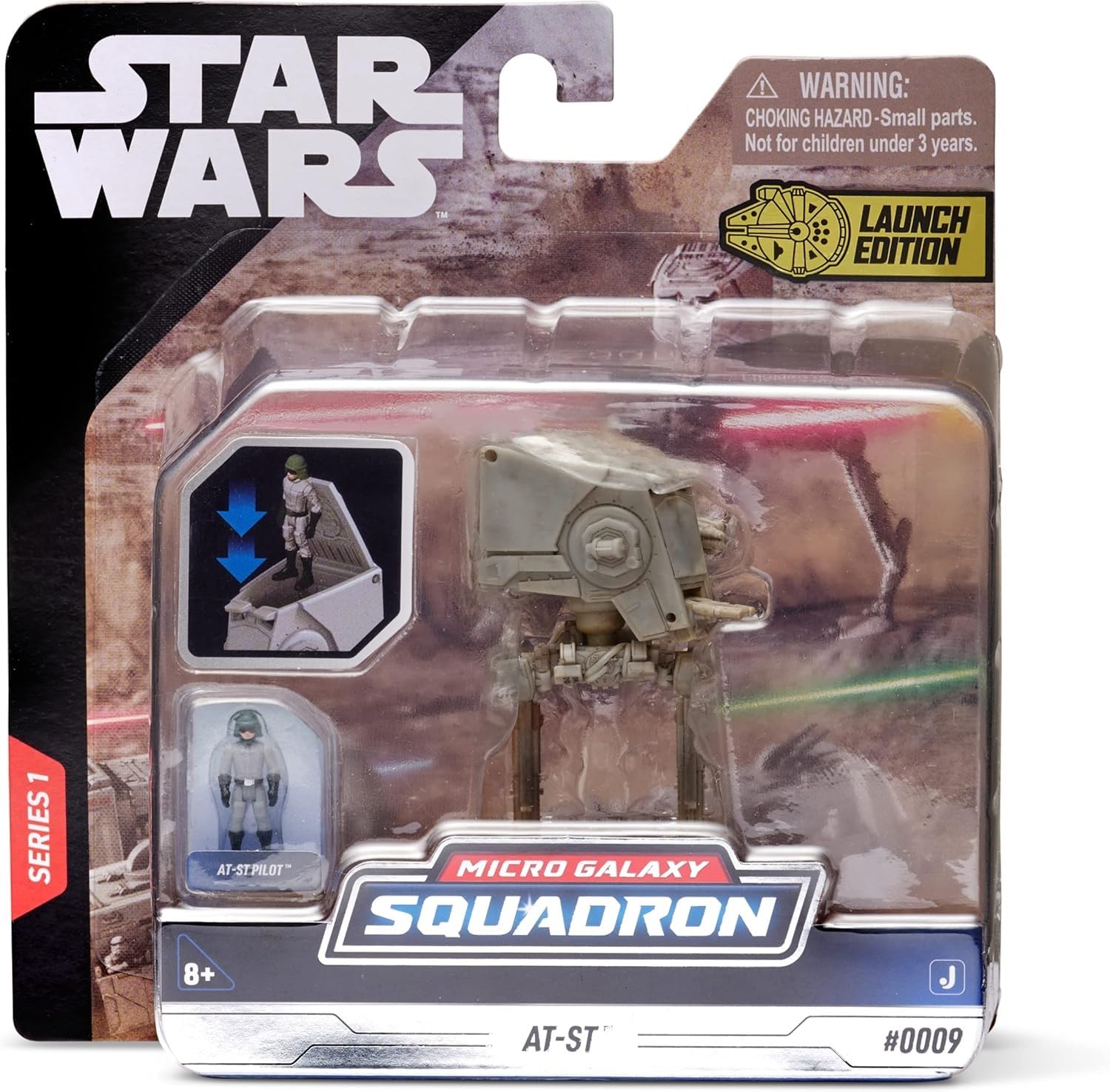 Star Wars - Micro Galaxy Squadron - AT-ST/Toys