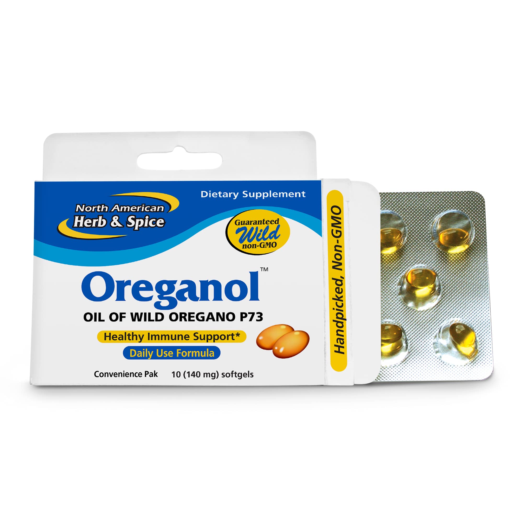 NORTH AMERICAN HERB & SPICE Oreganol P73, 120 Softgels - Immune System Support - Unprocessed, Vegan Friendly Wild Oregano - Mediterranean Source - Non-GMO - 120 Servings — Amazon image 8