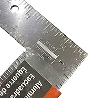 Vista 2 de Swanson Tool TA123 - Cuadrado de carpintero de aluminio (16 x 24 pulgadas)
