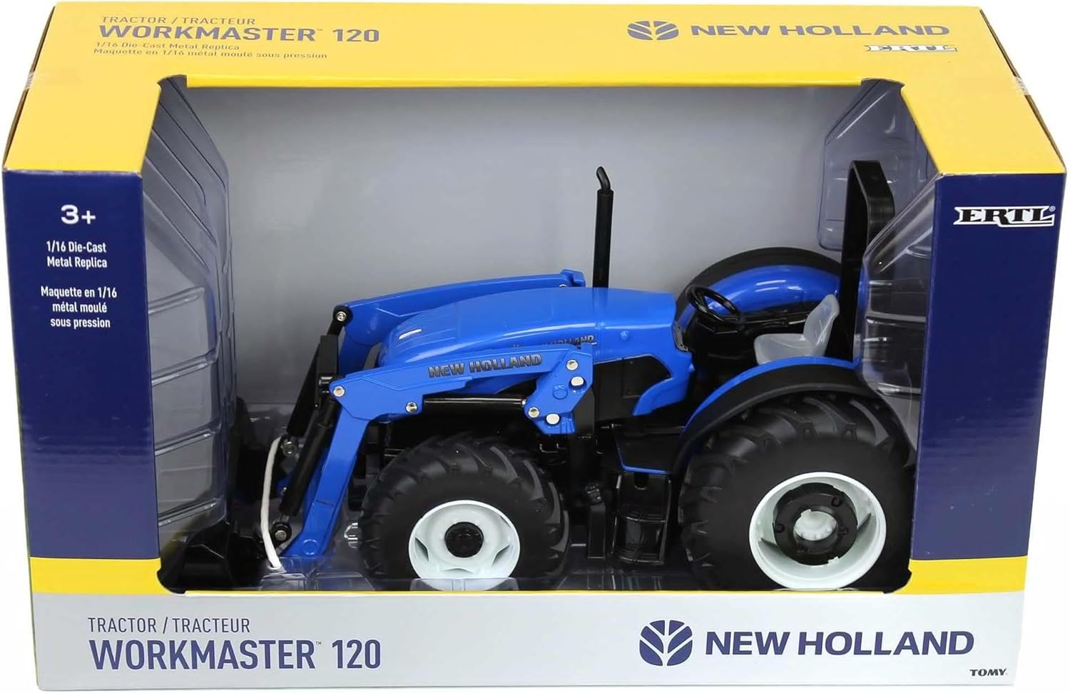 ERTL 1/16 New Holland Workmaster 120 Tractor with Front Loader 61013