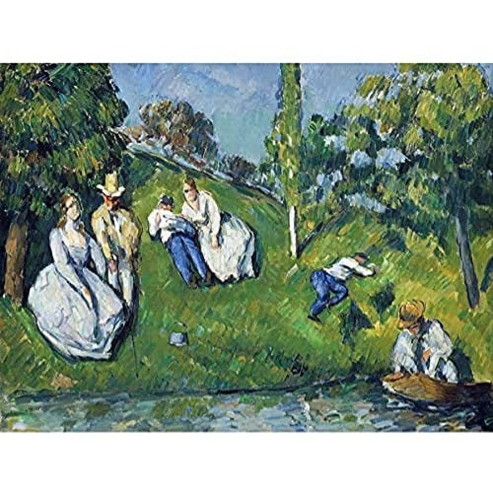 Paul Cezanne The Pond Unframed Wall Art Print Poster Home Decor Premium