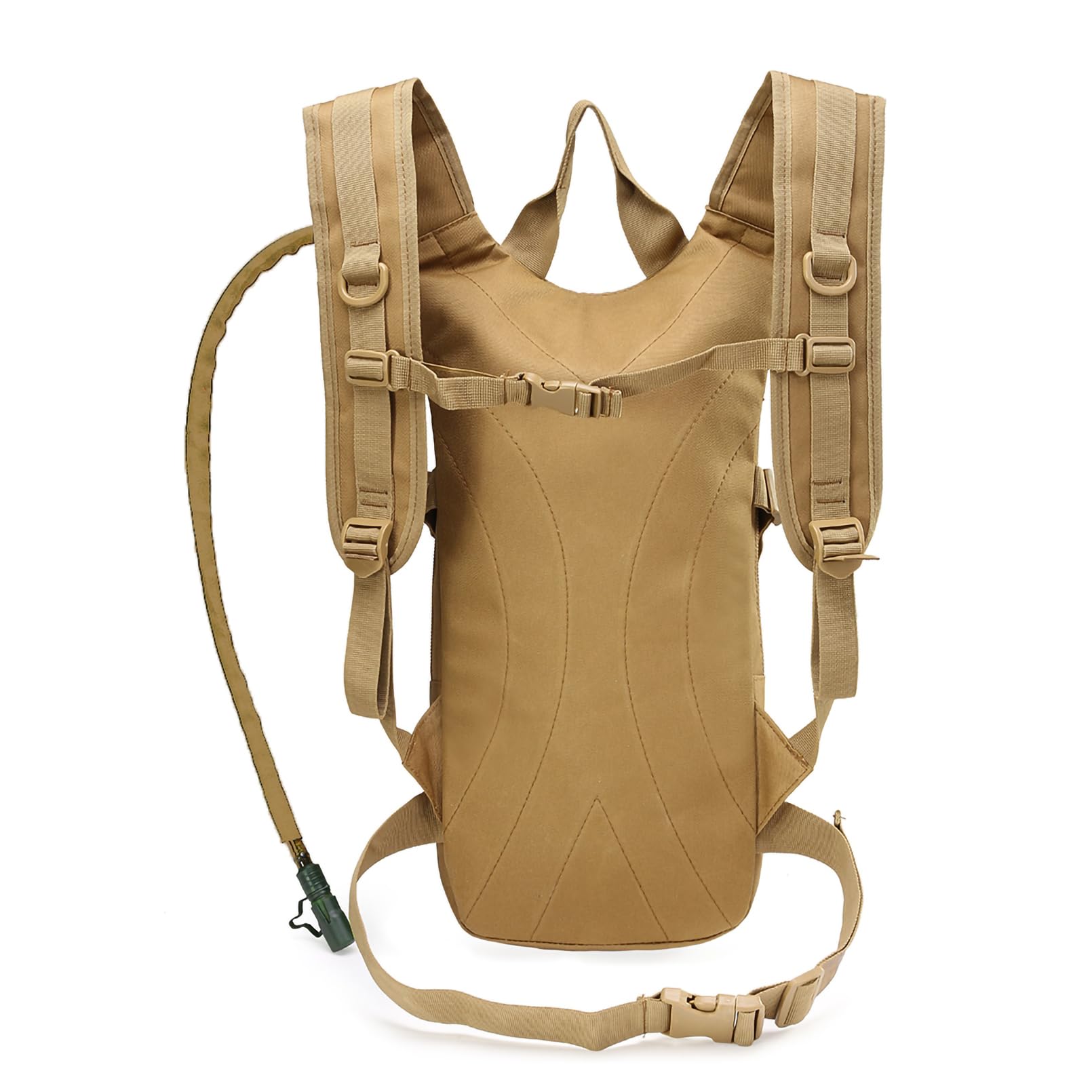 La Mochila táctica RAPIDSKY con Bolsa de Agua de 3 litros, diseño de Gran Capacidad, Unisex, Ideal para Senderismo/Ciclismo/Carrera/Caza.
