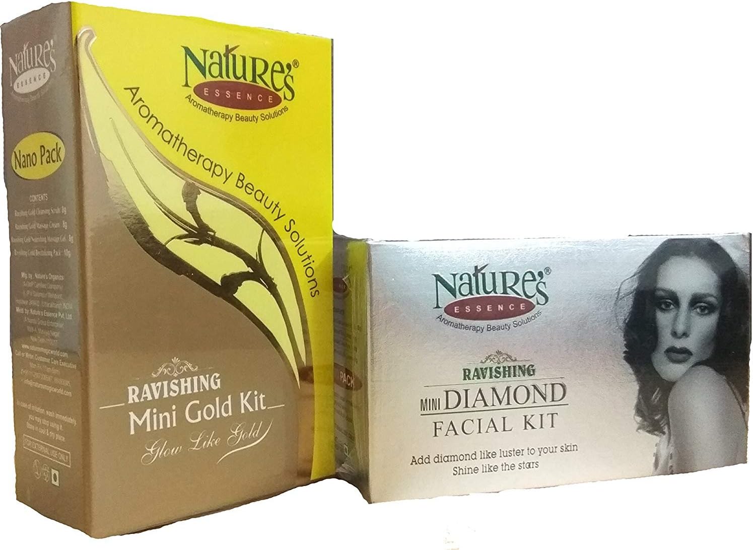 Nature Essence Ravishing Mini Diamond Facial Kit, 52g with Free Facewash, 60ml