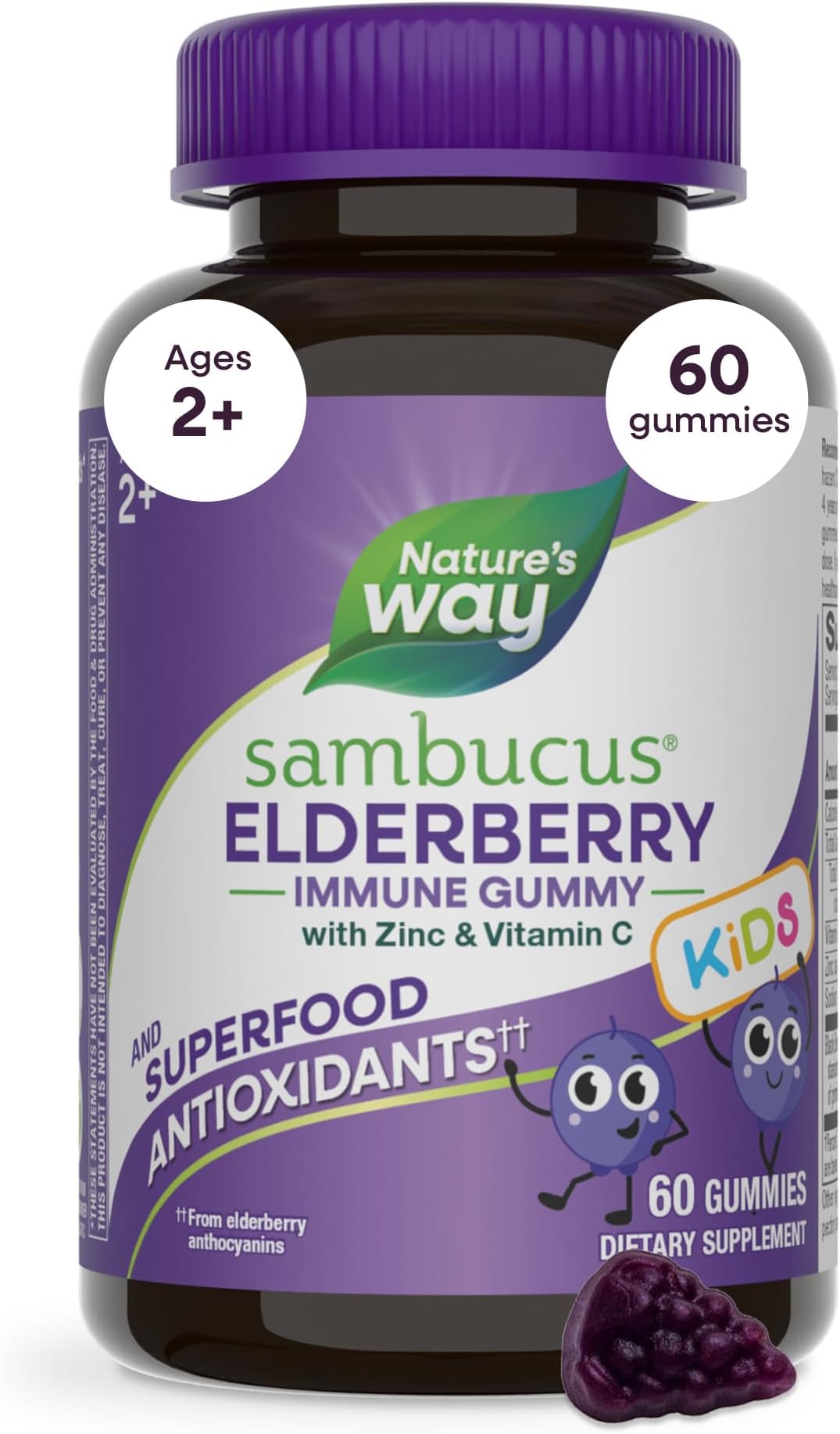 Sambucus Kids Elderberry Immune Gummy