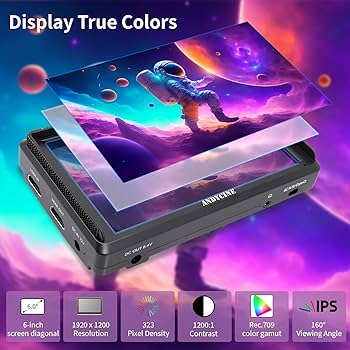 Amazon.com: ANDYCINE A6 V2 6 Inch HDMI Field Monitor