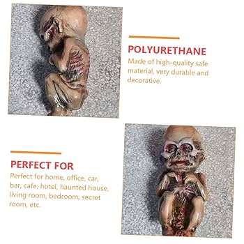 Amazon.co.jp: Zerodeko 1PCハロウィーン人形ミイラ、怖いゾンビ