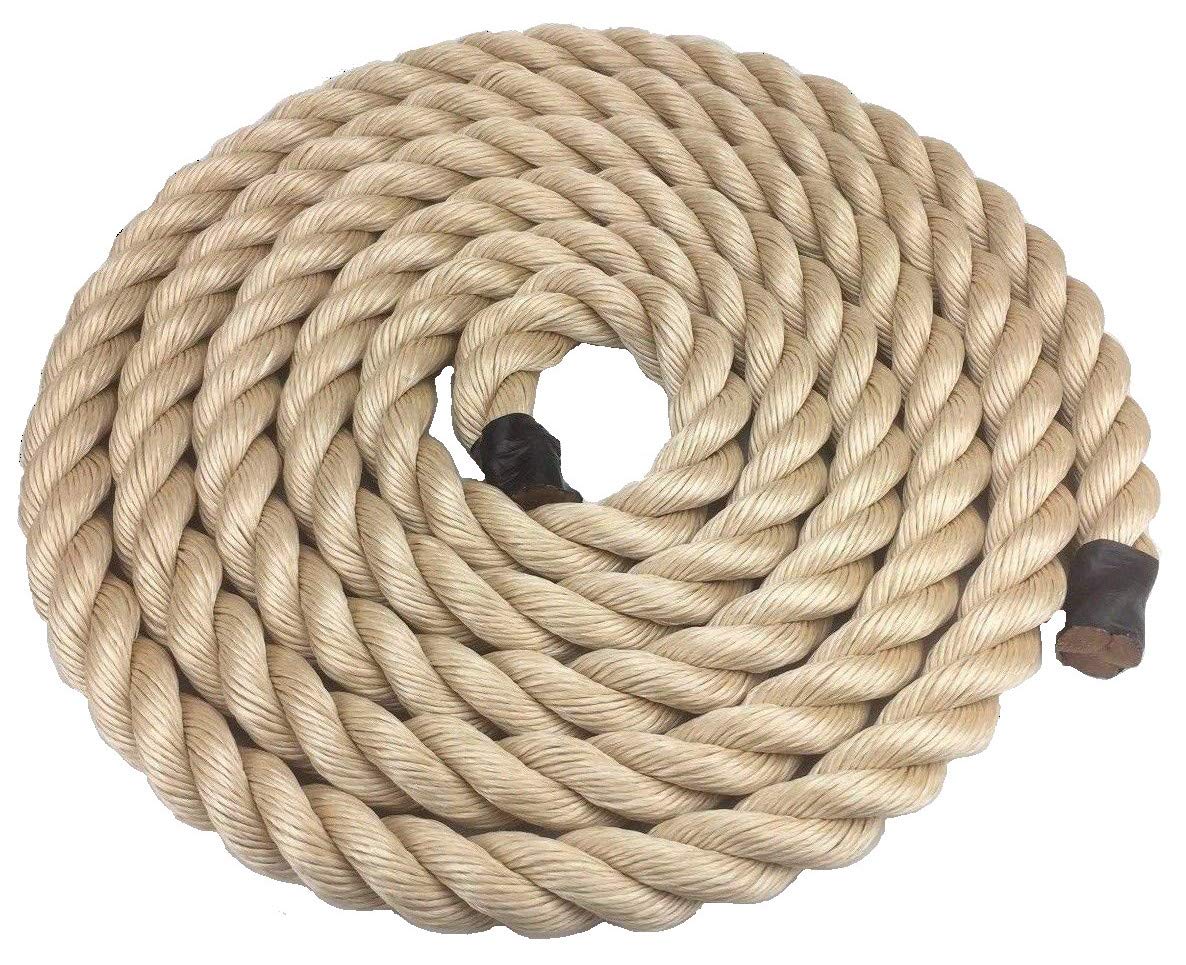 32mm Synthetic Sisal Decking Rope x 8 Metres, Boating & Garden, Sisal for Decking - RopeServices UK