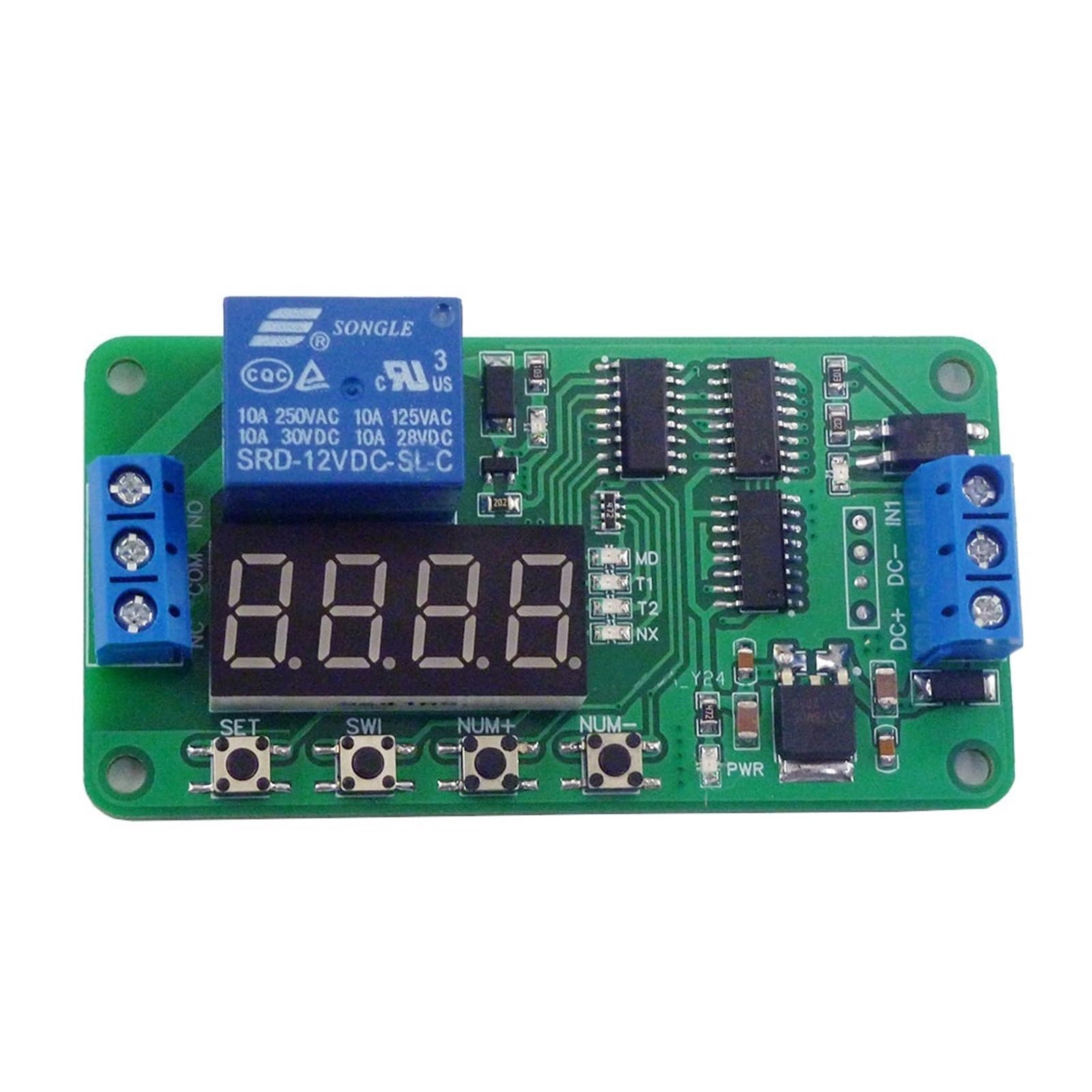 Module relais temporisé 24V CE030 multifonction pour interrupteur temporisé de circuit