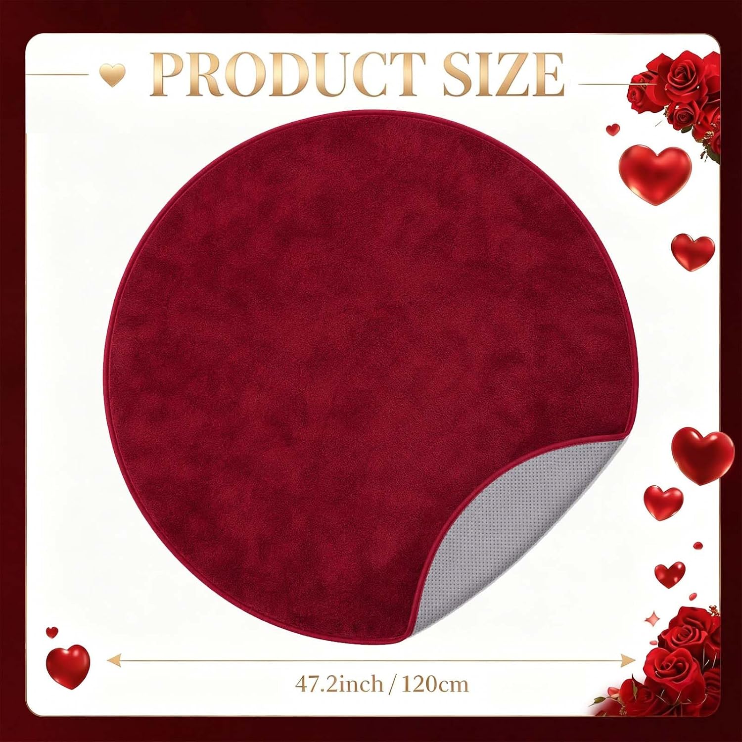 Hahafelt 1 Pcs 47 Inch Couples Waterproof Mat Lover Reusable Stainproof Blanket Quiet Easy to Use Mattress for Adult Multi Functional Bed Sheets for Couple Messy Play Pleasure Comfort (Red)