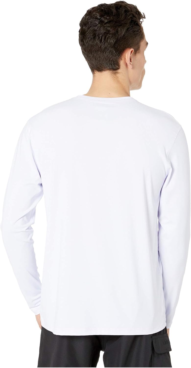 Quiksilver Men's Solid Streak Long Sleeve Rashguard UPF 50+ Sun Protection