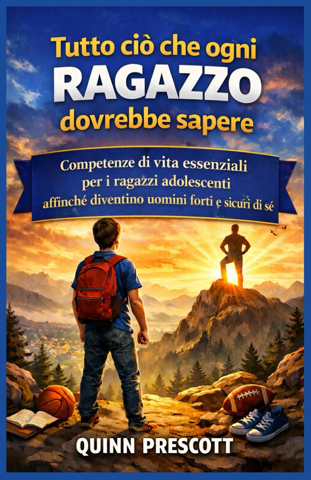 Tutto ciò che ogni ragazzo dovrebbe sapere: Competenze di vita essenziali per i ragazzi adolescenti affinché diventino uomini forti e sicuri di sé