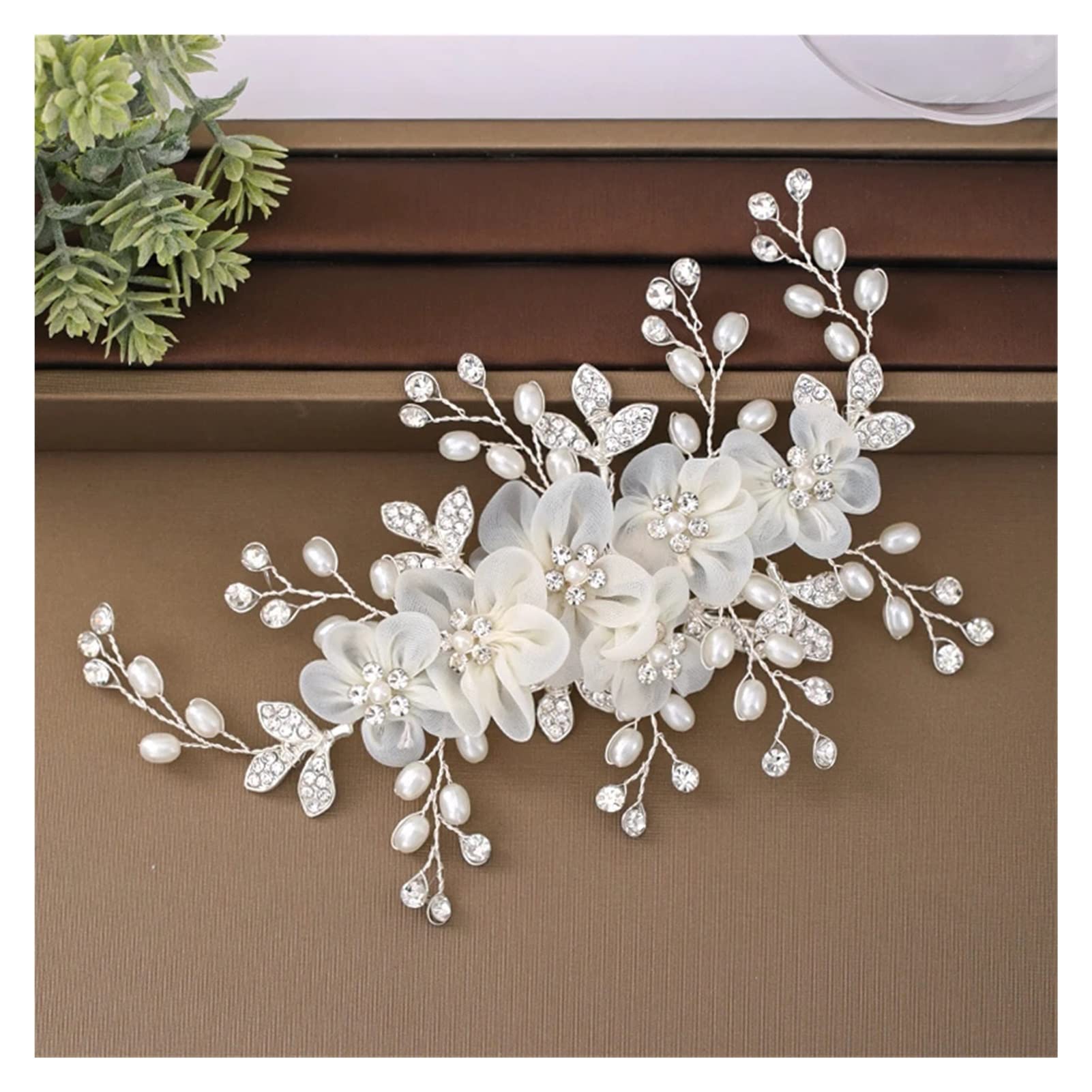 Cheveux de mariée clips strass anti-glisse pour fixer la coiffure de mariage