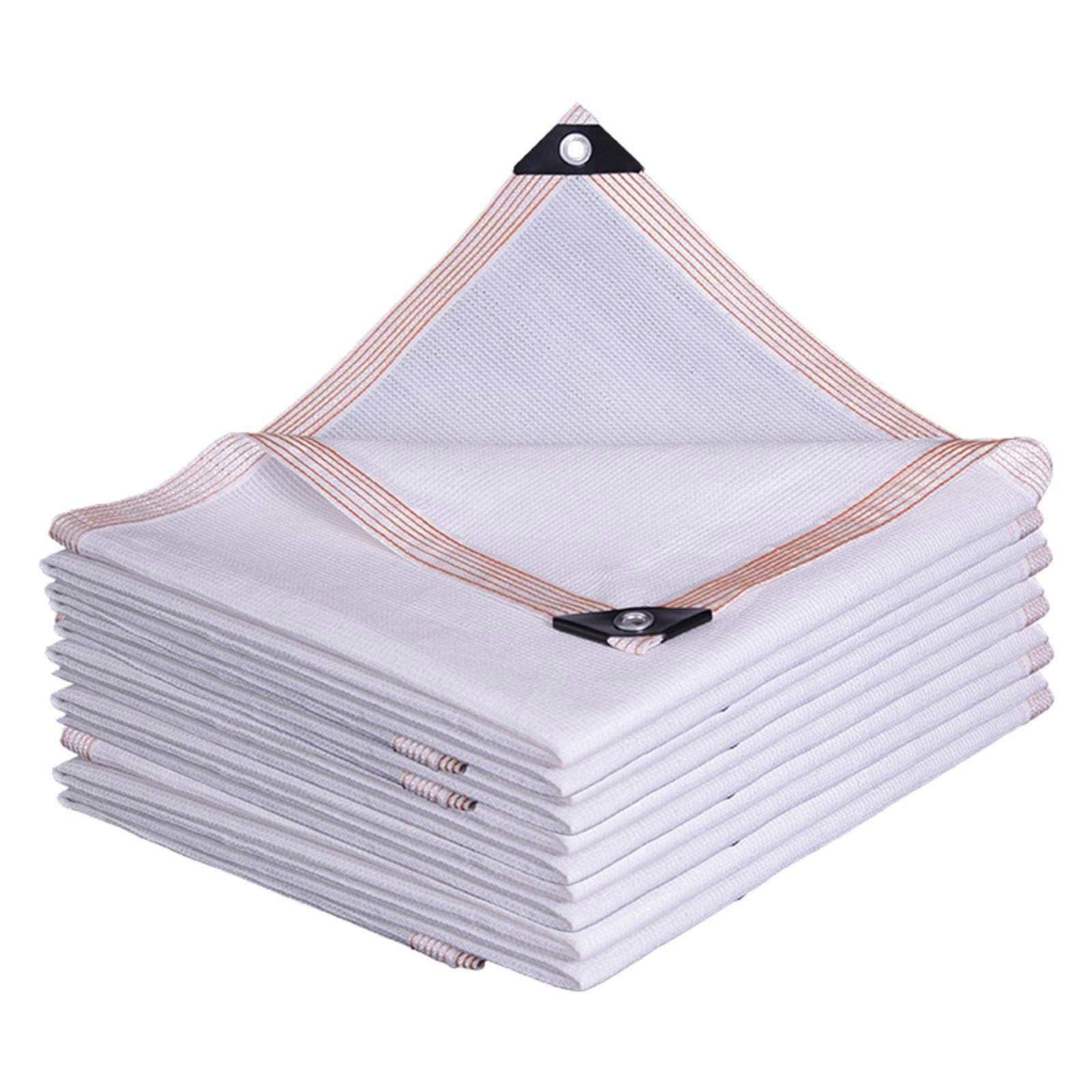 Voile d'ombrage blanche 3x5m de jardin avec protection UV