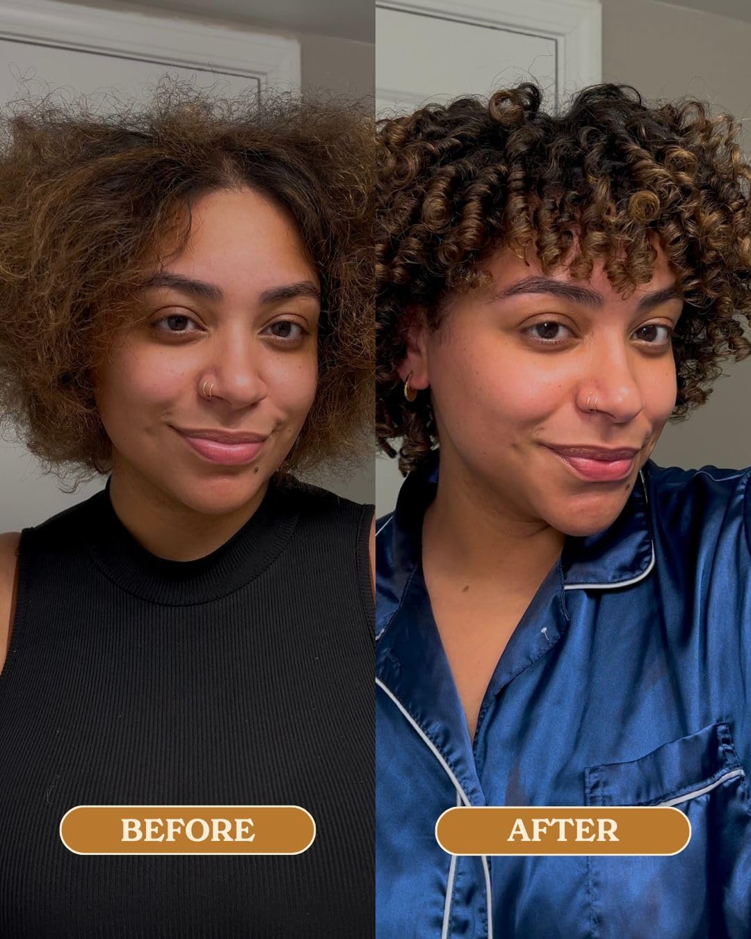 OCOA Beauty Hydrating Curl Cream with Hibiscus, Mango Butter & Marula Oil – Curl Defining Cream for Curly & Wavy Hair – Moisturizes, Controls Frizz, Adds Shine & Softness, Protects from Heat – 8oz - Image 9