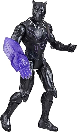 Marvel Avengers Epic Hero Series Black Panther Action Figure Toy, 10 cm Height
