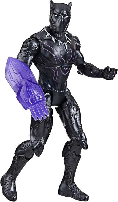 Marvel Epic Hero Series Black Panther Action Figure, 4-inch, Avengers Super Hero Toys, Birthday Gifts for Kids, Ages 4+