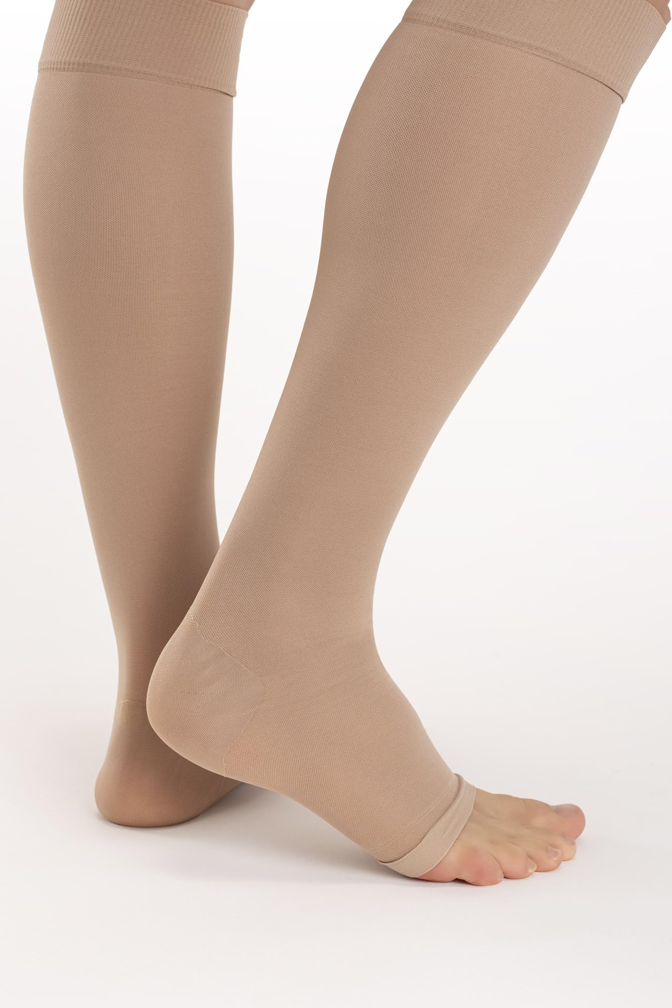 Relaxsan Antitrombo M1350A gambaletti punta aperta antiembolismo K2 per degenza compressione graduata 25-32 mmHg